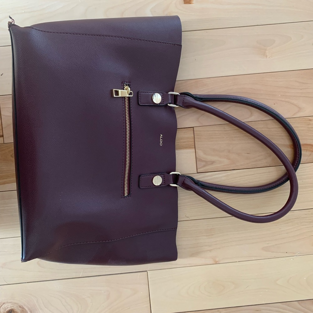 Burgundy Aldo bag